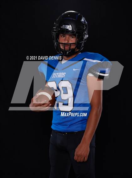 Thumbnail 3 in Frontier Football Seniors photogallery.