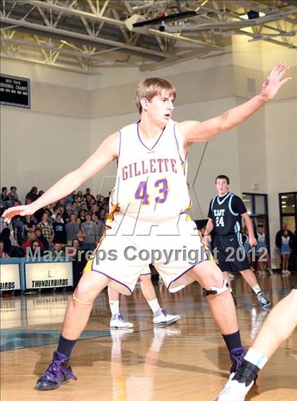 Thumbnail 3 in Campbell County @ East (4A East Regional Playoffs) photogallery.