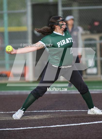 Thumbnail 2 in White @ Poteet (UIL 5A Softball Region II Bi-District) photogallery.