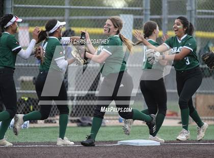 Thumbnail 1 in White @ Poteet (UIL 5A Softball Region II Bi-District) photogallery.