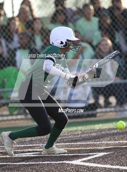 Thumbnail 2 in White @ Poteet (UIL 5A Softball Region II Bi-District) photogallery.