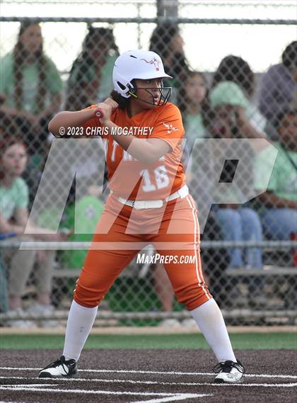 Thumbnail 2 in White @ Poteet (UIL 5A Softball Region II Bi-District) photogallery.