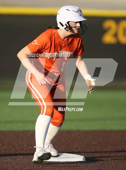 Thumbnail 1 in White @ Poteet (UIL 5A Softball Region II Bi-District) photogallery.
