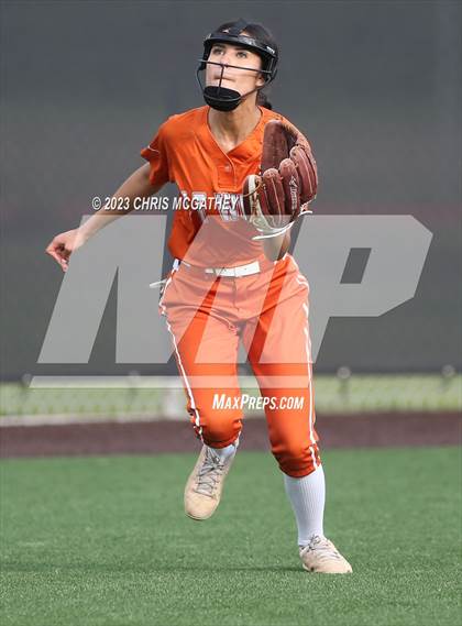 Thumbnail 2 in White @ Poteet (UIL 5A Softball Region II Bi-District) photogallery.