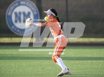 Thumbnail 3 in White @ Poteet (UIL 5A Softball Region II Bi-District) photogallery.