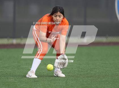 Thumbnail 3 in White @ Poteet (UIL 5A Softball Region II Bi-District) photogallery.