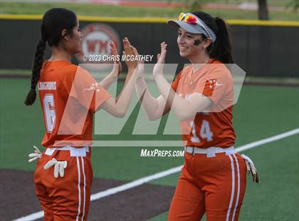 Thumbnail 2 in White @ Poteet (UIL 5A Softball Region II Bi-District) photogallery.