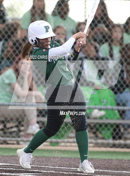 Thumbnail 3 in White @ Poteet (UIL 5A Softball Region II Bi-District) photogallery.