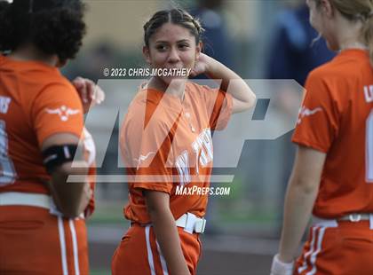Thumbnail 1 in White @ Poteet (UIL 5A Softball Region II Bi-District) photogallery.