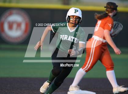 Thumbnail 1 in White @ Poteet (UIL 5A Softball Region II Bi-District) photogallery.