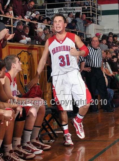 Thumbnail 3 in Woodlawn vs Sesser-Valier (1A Super Sectional) photogallery.