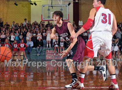 Thumbnail 2 in Woodlawn vs Sesser-Valier (1A Super Sectional) photogallery.
