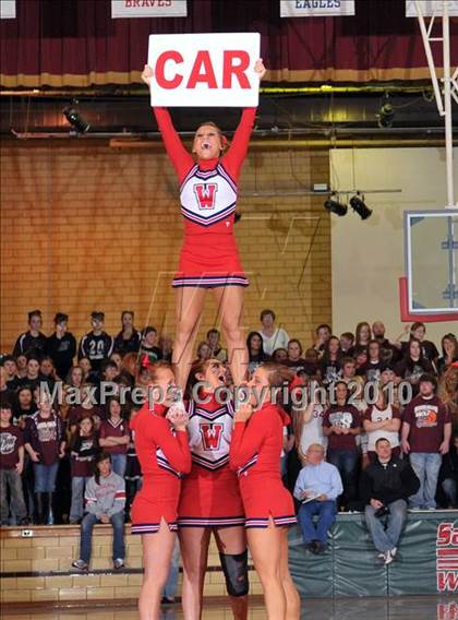Thumbnail 2 in Woodlawn vs Sesser-Valier (1A Super Sectional) photogallery.