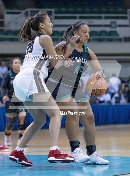 Thumbnail 2 in 'Iolani vs Konawaena (HHSAA Division 1 Championship) photogallery.