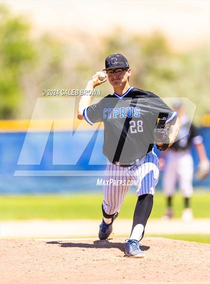 Thumbnail 2 in Cyprus vs. Olympus (UHSAA 5A Super Regionals) photogallery.