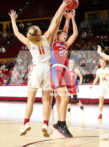 Thumbnail 2 in Arcadia vs. Chaparral  (AIA 5A Semifinal) photogallery.