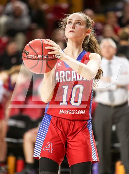 Thumbnail 1 in Arcadia vs. Chaparral  (AIA 5A Semifinal) photogallery.
