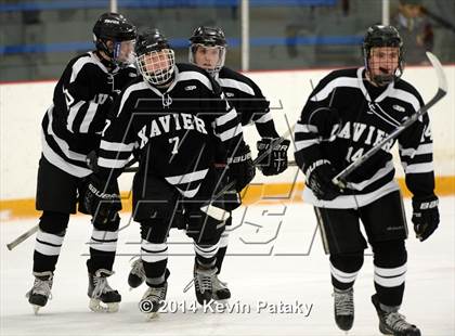 Thumbnail 3 in Xavier vs. St. Joseph (West Haven Christmas D1 3rd Place) photogallery.