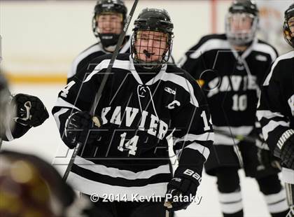 Thumbnail 3 in Xavier vs. St. Joseph (West Haven Christmas D1 3rd Place) photogallery.