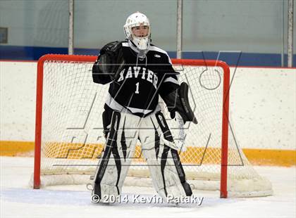 Thumbnail 3 in Xavier vs. St. Joseph (West Haven Christmas D1 3rd Place) photogallery.