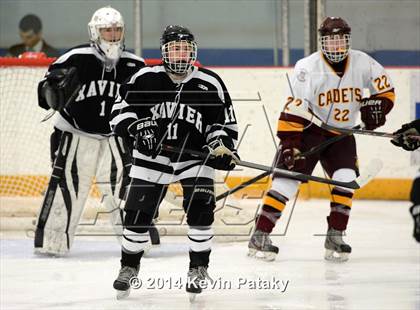 Thumbnail 3 in Xavier vs. St. Joseph (West Haven Christmas D1 3rd Place) photogallery.