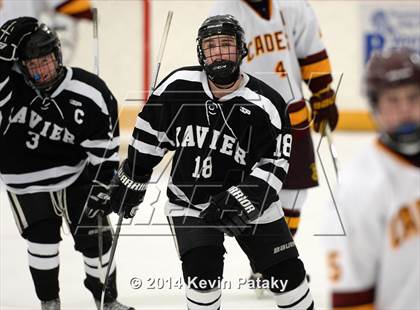 Thumbnail 2 in Xavier vs. St. Joseph (West Haven Christmas D1 3rd Place) photogallery.
