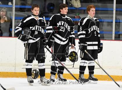 Thumbnail 3 in Xavier vs. St. Joseph (West Haven Christmas D1 3rd Place) photogallery.