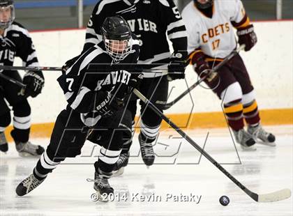 Thumbnail 2 in Xavier vs. St. Joseph (West Haven Christmas D1 3rd Place) photogallery.