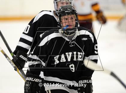 Thumbnail 2 in Xavier vs. St. Joseph (West Haven Christmas D1 3rd Place) photogallery.