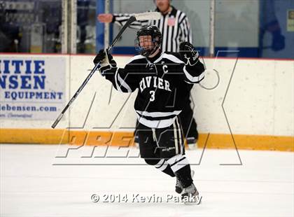 Thumbnail 3 in Xavier vs. St. Joseph (West Haven Christmas D1 3rd Place) photogallery.