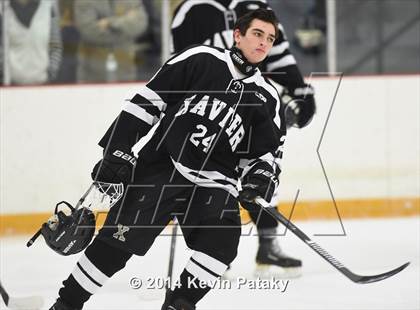 Thumbnail 2 in Xavier vs. St. Joseph (West Haven Christmas D1 3rd Place) photogallery.
