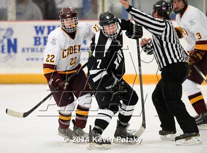 Thumbnail 2 in Xavier vs. St. Joseph (West Haven Christmas D1 3rd Place) photogallery.