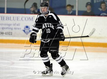 Thumbnail 3 in Xavier vs. St. Joseph (West Haven Christmas D1 3rd Place) photogallery.