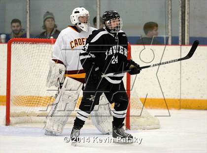 Thumbnail 3 in Xavier vs. St. Joseph (West Haven Christmas D1 3rd Place) photogallery.