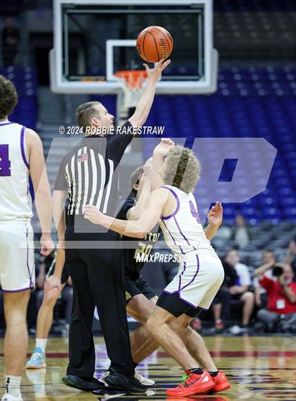 Thumbnail 1 in Benjamin vs. Jayton (UIL 1A Basketball Final) photogallery.