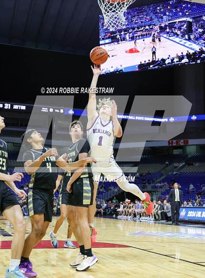 Thumbnail 1 in Benjamin vs. Jayton (UIL 1A Basketball Final) photogallery.