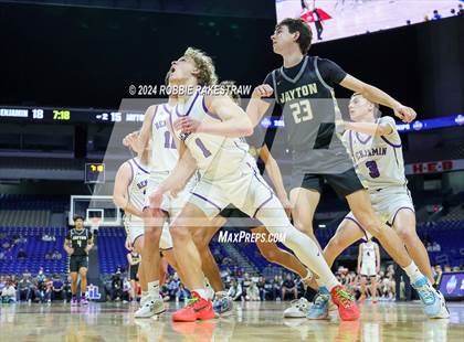 Thumbnail 2 in Benjamin vs. Jayton (UIL 1A Basketball Final) photogallery.