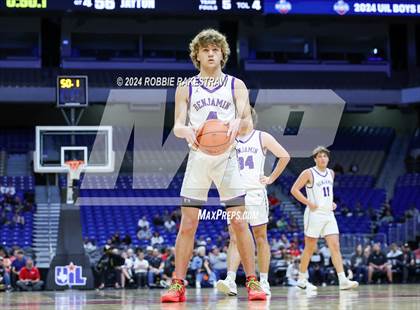 Thumbnail 2 in Benjamin vs. Jayton (UIL 1A Basketball Final) photogallery.