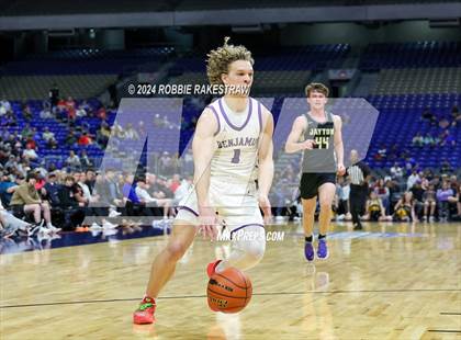 Thumbnail 3 in Benjamin vs. Jayton (UIL 1A Basketball Final) photogallery.