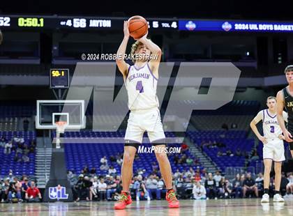 Thumbnail 3 in Benjamin vs. Jayton (UIL 1A Basketball Final) photogallery.