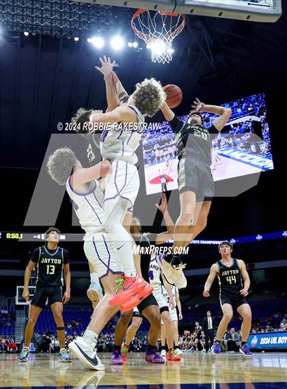 Thumbnail 2 in Benjamin vs. Jayton (UIL 1A Basketball Final) photogallery.