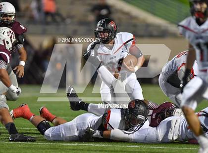 Thumbnail 1 in West vs. Cameron Yoe (UIL 3A Bi-District Playoff) photogallery.