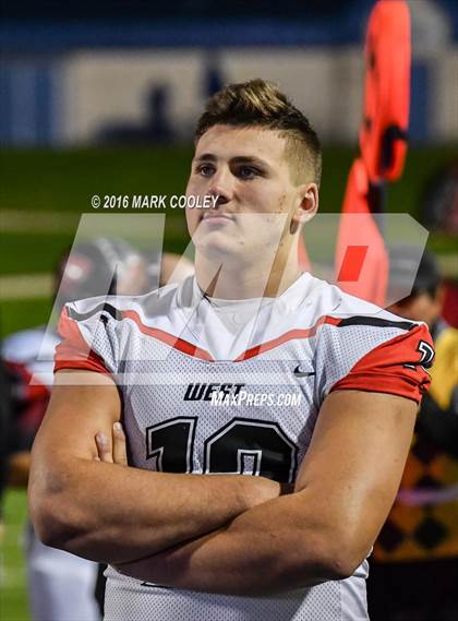 Thumbnail 3 in West vs. Cameron Yoe (UIL 3A Bi-District Playoff) photogallery.