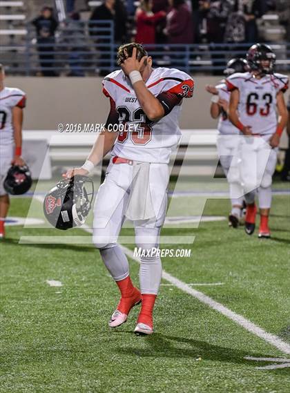Thumbnail 3 in West vs. Cameron Yoe (UIL 3A Bi-District Playoff) photogallery.