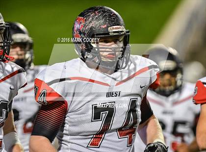 Thumbnail 2 in West vs. Cameron Yoe (UIL 3A Bi-District Playoff) photogallery.