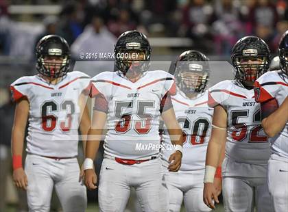 Thumbnail 2 in West vs. Cameron Yoe (UIL 3A Bi-District Playoff) photogallery.