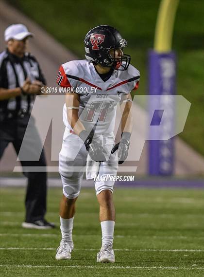 Thumbnail 3 in West vs. Cameron Yoe (UIL 3A Bi-District Playoff) photogallery.