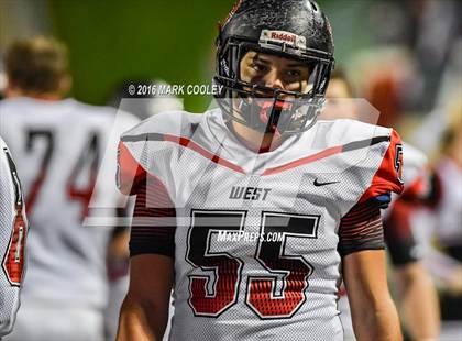 Thumbnail 1 in West vs. Cameron Yoe (UIL 3A Bi-District Playoff) photogallery.