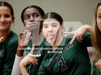 Thumbnail 1 in Prosper vs Southlake Carroll (UIL 6A Volleyball Regional Semifinals) photogallery.