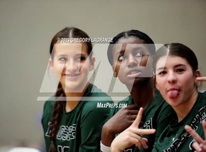 Thumbnail 2 in Prosper vs Southlake Carroll (UIL 6A Volleyball Regional Semifinals) photogallery.